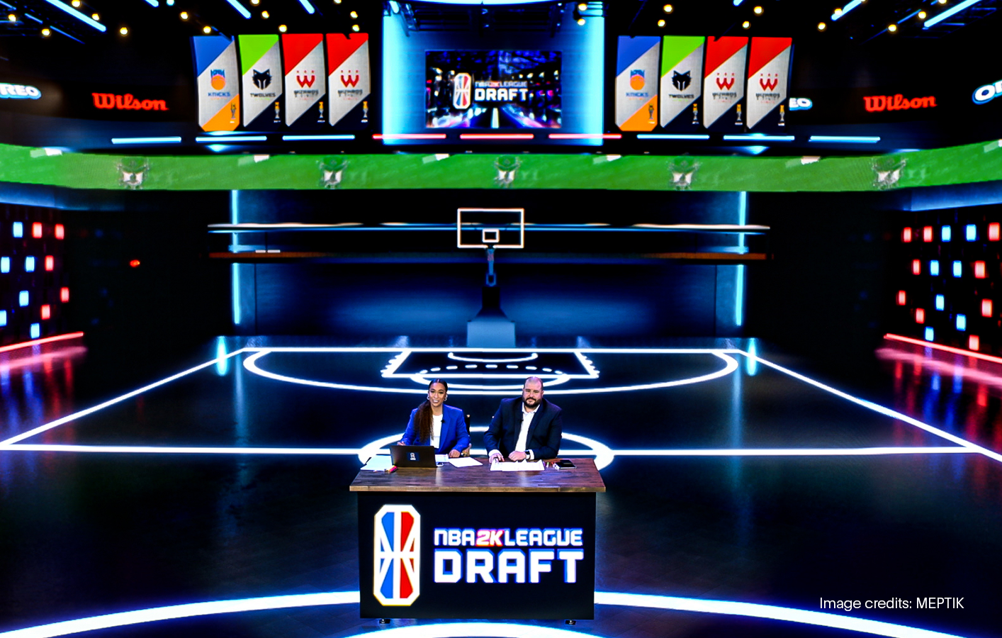 NBA 2K League Draft livestream disguise