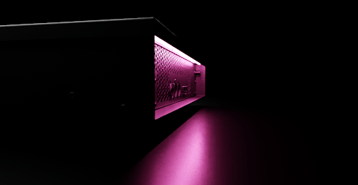 Disguise media server back panel