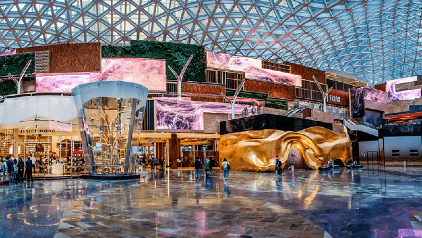 Inside MGM Cotai Casino