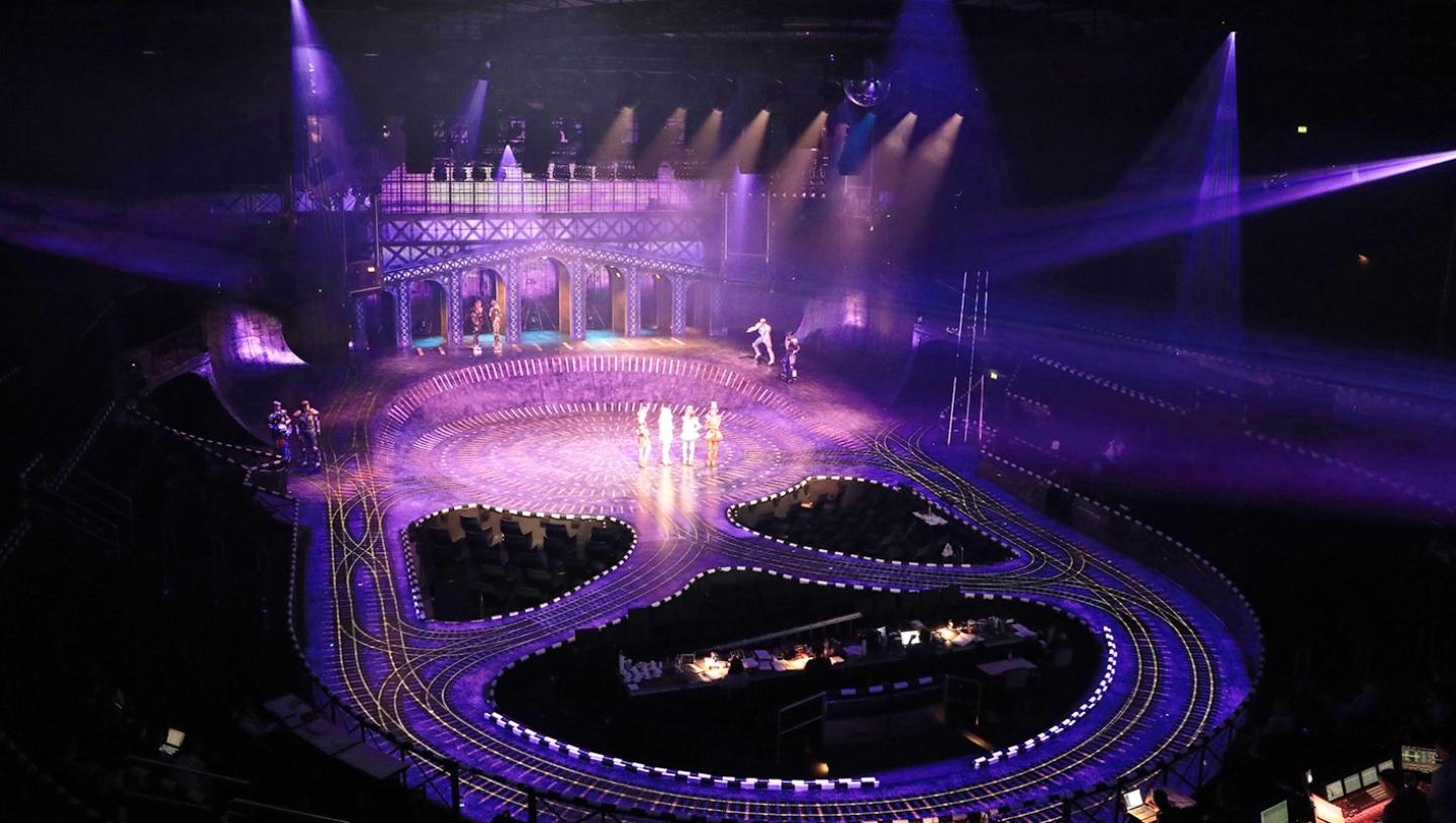 Stage production of Starlight Express